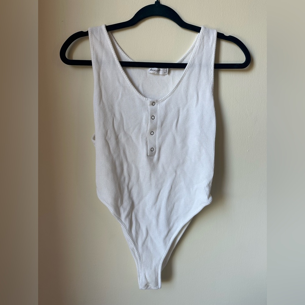 The Line by K - Waffle Bodysuit XL